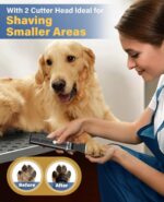 oneisall Dog Grooming Kit for Thick/Matted Hair with Stainless Steel Blade | Pow... - Image 5