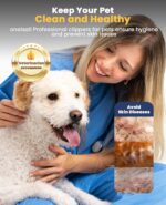 oneisall Dog Grooming Kit for Thick/Matted Hair with Stainless Steel Blade | Pow... - Image 7