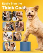 oneisall Dog Grooming Kit for Thick/Matted Hair with Stainless Steel Blade | Pow... - Image 9