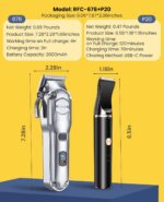 oneisall Dog Grooming Kit for Thick/Matted Hair with Stainless Steel Blade | Pow... - Image 10