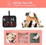 Dog Nail Clippers Trimmer Set, Quick Safety Guard to Avoid Over-Cutting, Stainle... - Image 7