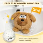 Moving Dog Ball, Jumping Squeaky Interactive Dog Toys, Plush Chew Toys for Small... - Image 5