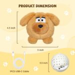 Moving Dog Ball, Jumping Squeaky Interactive Dog Toys, Plush Chew Toys for Small... - Image 6