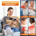 Shoulder Heating Pad with Massage, Cordless Heated Shoulder Wrap for Pain Relief... - Image 5