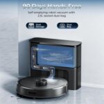 Kilgone Robot Vacuum and Mop Combo with Self Emptying Station, 6000Pa Suction An... - Image 3