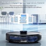 Kilgone Robot Vacuum and Mop Combo with Self Emptying Station, 6000Pa Suction An... - Image 4