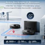 Kilgone Robot Vacuum and Mop Combo with Self Emptying Station, 6000Pa Suction An... - Image 8