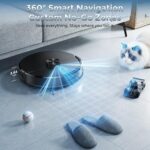 Kilgone Robot Vacuum and Mop Combo with Self Emptying Station, 6000Pa Suction An... - Image 9