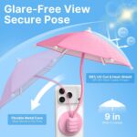 Phone Umbrella for Sun Shade Magnetic: Universal Anti-Glare Umbrella for iPhone ... - Image 3