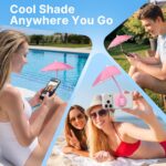 Phone Umbrella for Sun Shade Magnetic: Universal Anti-Glare Umbrella for iPhone ... - Image 4