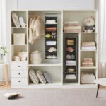 MAX Houser 6 Tier Shelf Hanging Closet Organizer, Closet Hanging Shelf with 2 St... - Image 5