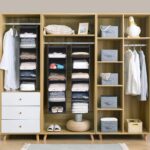 MAX Houser 6 Tier Shelf Hanging Closet Organizer, Closet Hanging Shelf with 2 St... - Image 8