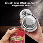 Kitchen Mama Orbit One Rechargeable Electric Can Opener, White | Hands-free, USB... - Image 6