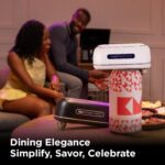 Kitchen Mama Orbit One Rechargeable Electric Can Opener, White | Hands-free, USB... - Image 7