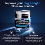 Anti-Aging Face Moisturizer with Retinol, Collagen & Hyaluronic Acid - Moisturiz... - Image 5