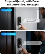 Aqara Doorbell Camera G400 with Chime, Wired/PoE, HomeKit Secure Video, 2K HD He... - Image 8