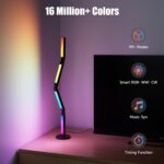 Led Desk Lamp with Atmosphere Lighting, Smart RGB LED Desk Lamp-Music Sync and 1... - Image 4