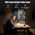 Led Desk Lamp with Atmosphere Lighting, Smart RGB LED Desk Lamp-Music Sync and 1... - Image 5