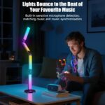 Led Desk Lamp with Atmosphere Lighting, Smart RGB LED Desk Lamp-Music Sync and 1... - Image 8