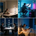 Led Desk Lamp with Atmosphere Lighting, Smart RGB LED Desk Lamp-Music Sync and 1... - Image 9