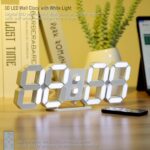 KOSUMOSU 3D LED Digital Wall Clock ,9.7", Large Display Table/ Desk Clock with R... - Image 6