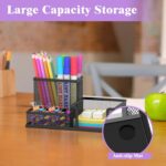 SUPEASY Pen Holder Desk Organizer, Office Supplies Pencil Holder with 3 Compartm... - Image 5