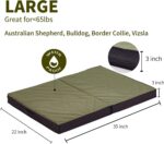 Outdoor Dog Bed - Waterproof, Portable, Foldable, Cooling, Orthopedic for Large ... - Image 4