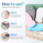 Magic Exfoliating Bath Sponge, 2025 Upgrade 3D Super Soft Exfoliating Bath Spong... - Image 4