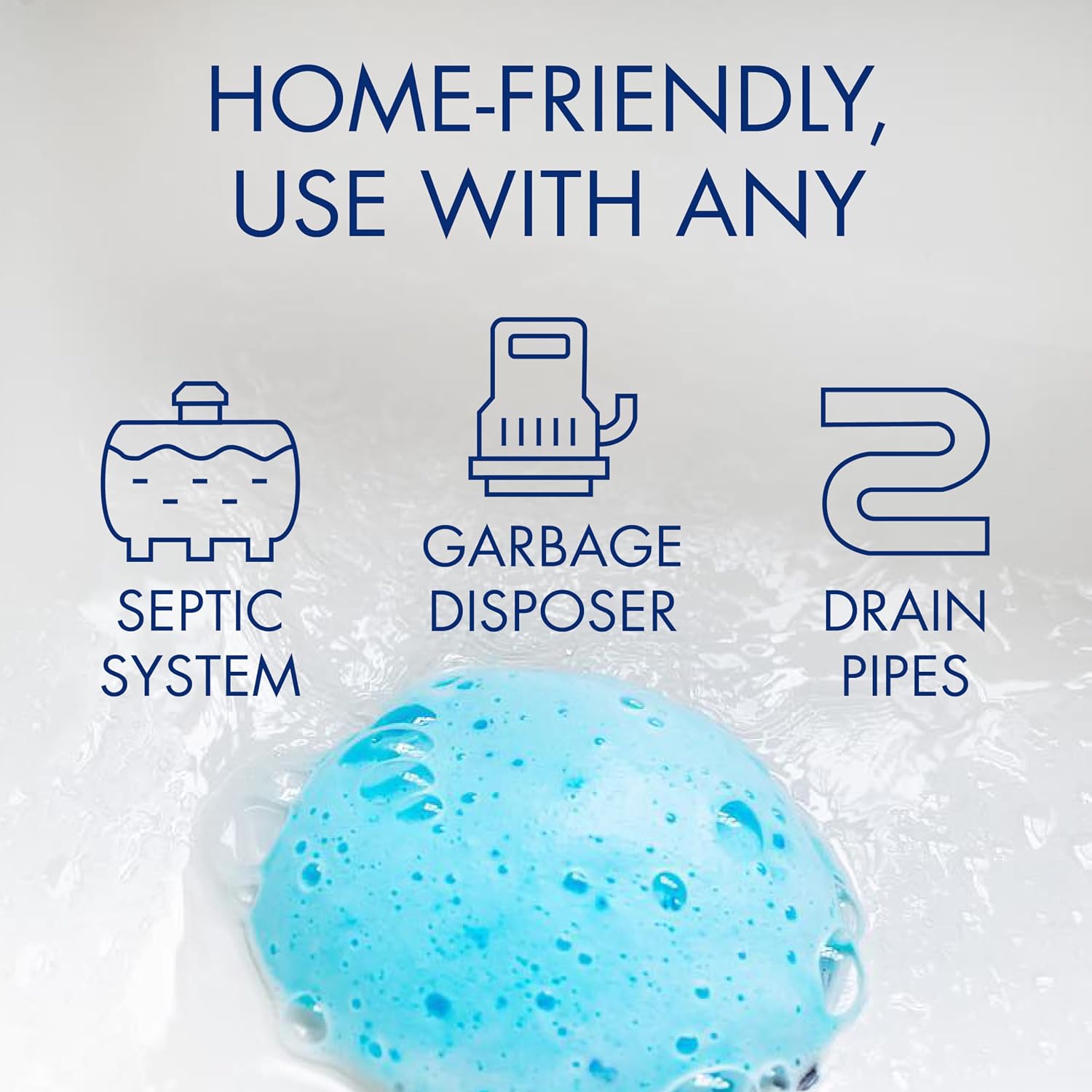 Glisten Garbage Disposer Cleaner and Freshener, Sink Disposal Odor Eliminator wi... - Image 6
