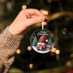 Gnome Christmas Ornaments 2025, Christmas Gnomes Gifts for Women, Cute Xmas Hang... - Image 3