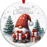 Gnome Christmas Ornaments 2025, Christmas Gnomes Gifts for Women, Cute Xmas Hang... - Image 9