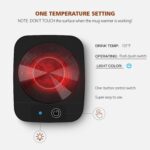 Coffee Mug Warmer, Smart Candle Warmer, Electric Cup Warmer with Aluminum Metal ... - Image 4
