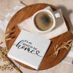 Motivational Good To Be Home Living Room Decor Accessories Rustic Wooden Box Sig... - Image 6