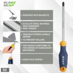SUNHZMCKP Magnetic Screwdriver Set 66-Piece, S2- Alloy Tool Steel, Includes Slot... - Image 5