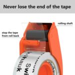 Swihauk 1.88 in x 66.6 YDs Heavy Duty Packing Tape with Dispenser, Strong & Dura... - Image 4