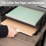 Mind Reader Stackable Paper Tray, Desktop Organizer, File Storage, Office, Metal... - Image 7