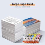 F-ink 5 Colors Empty Refillable Ink Cartridges Replacement for Canon 280XXL 281X... - Image 8