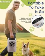 Pet Food Storage Bag for Travel - Transparent Leak-Proof Dog Food Container with... - Image 3