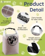 Pet Food Storage Bag for Travel - Transparent Leak-Proof Dog Food Container with... - Image 7