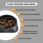 YINEYA Slow Feeder Dog Bowls, Pet Supplies that Slow Down Eating, Pet Food Bowls... - Image 3