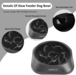 YINEYA Slow Feeder Dog Bowls, Pet Supplies that Slow Down Eating, Pet Food Bowls... - Image 5