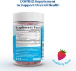 BeLive Vitamin D3 Gummies with B12 Vitamins - Immune Support Gummies with Vegan ... - Image 3