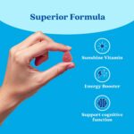 BeLive Vitamin D3 Gummies with B12 Vitamins - Immune Support Gummies with Vegan ... - Image 6