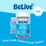 BeLive Vitamin D3 Gummies with B12 Vitamins - Immune Support Gummies with Vegan ... - Image 8