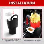 French Fry Holder and Sauce Holder Set for Car, Funny Useful White Elephant Gift... - Image 8