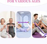Pedal Resistance Bands with Handles, Durable 6-Tubes Multifunction Pedal Resista... - Image 9