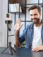 Portable Selfie Stick, 4 in 1 Extendable Phone Tripod Stand with Detachable Wire... - Image 10