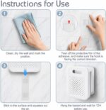 Goderewild Collapsible Laundry Basket, Space-Saving Wall-Mounted Hamper, Detacha... - Image 9