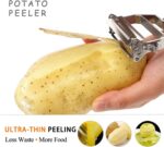 Sunkuka Potato Apple Vegetable Peeler Julienne Peeler for Kitchen - 3 in 1 Y Pee... - Image 4