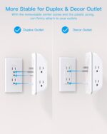 Outlet Extender with Night Light, Multi Plug Wall Outlet, Surge Protector | Mult... - Image 6